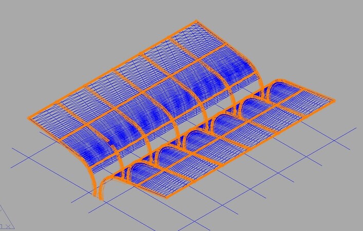 膜结构车棚CAD